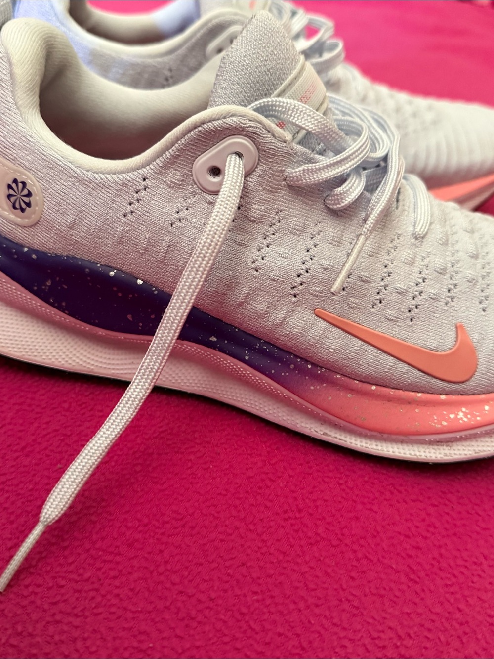 Nike Women’s White, Pink & Navy Gradient Running Shoes